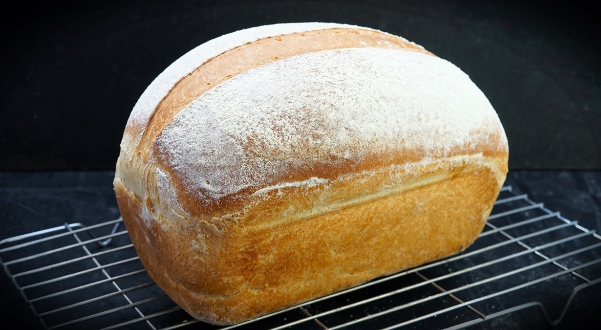 Simple White Bread (Split Tin Loaf) | Recipes | Moorlands Eater