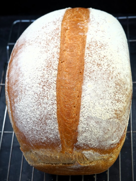 Simple White Bread or Split Tin Loaf