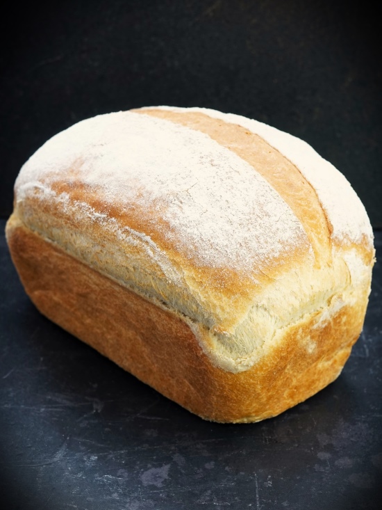 Simple White Bread or Split Tin Loaf