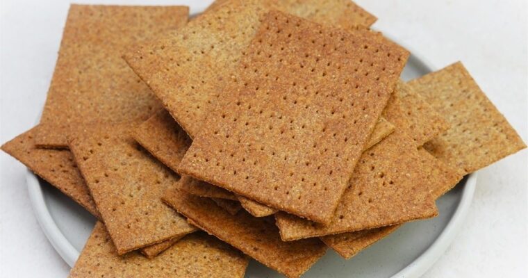 Homemade Rye Crackers
