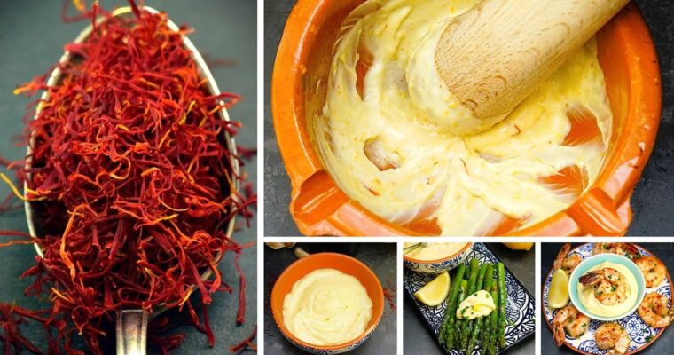 Cheat’s Saffron Aioli (Garlic Mayonnaise)