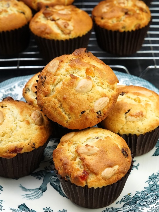 Genoa Cake Muffins