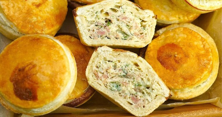 Egg and Ham Pies