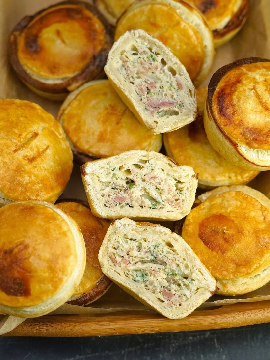 Egg and Ham Pies