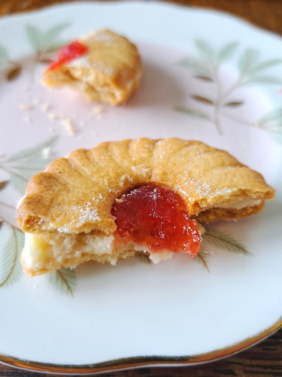 Jam and Cream Biscuits