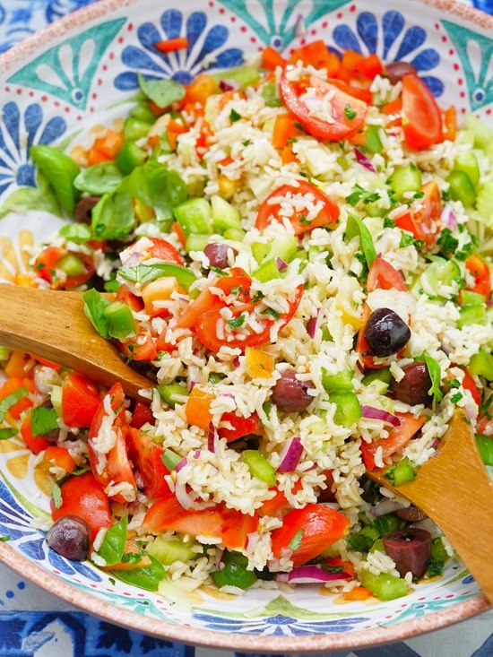 Rice and Vegetable Salad