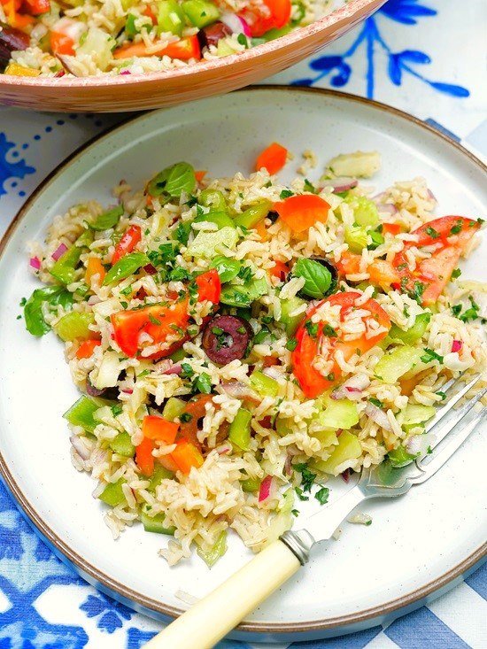 Rice and Vegetable Salad