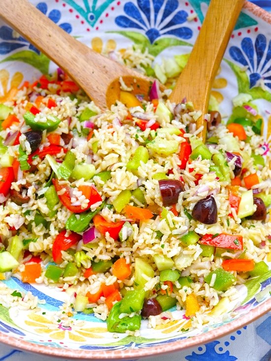 Rice and Vegetable Salad