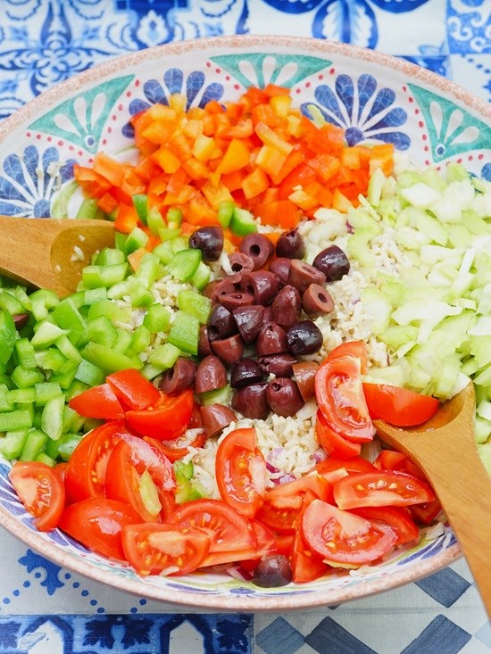 Rice and Vegetable Salad