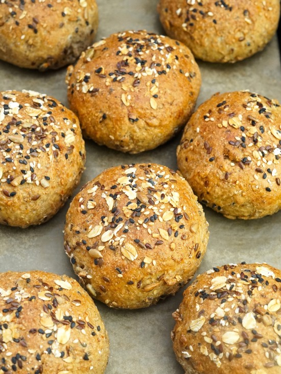 Multigrain Seeded Bread Rolls