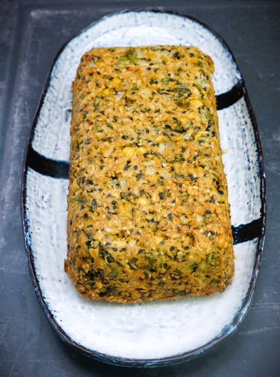 Chickpea and Oat Bake