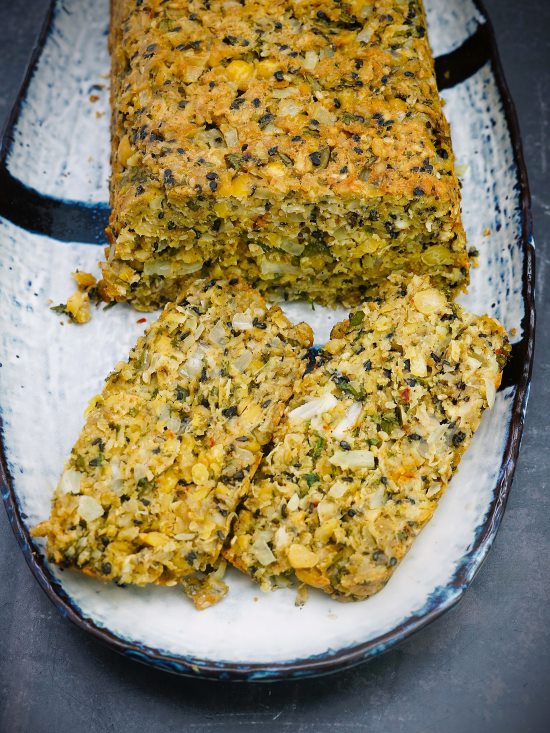 Chickpea and Oat Bake