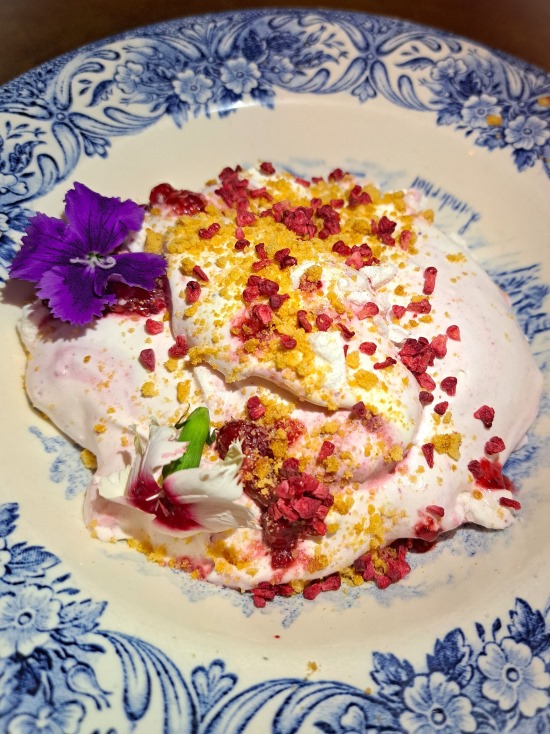 Summer Berry Eton Mess at The Jervis Arms