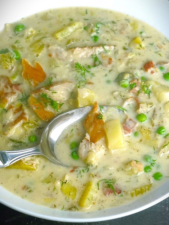 Smoked Mackerel Chowder