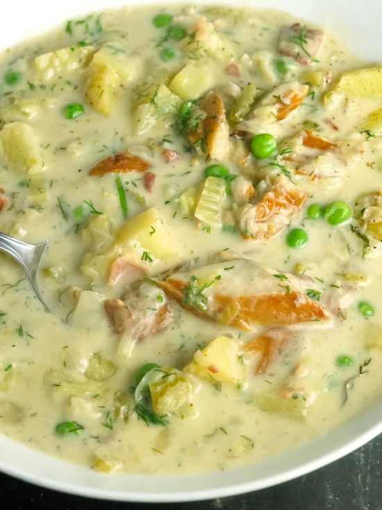 Smoked Mackerel Chowder