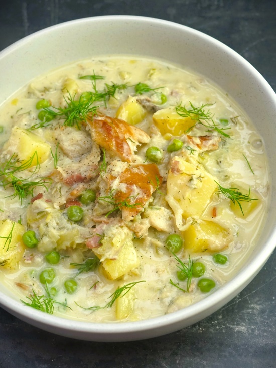 Smoked Mackerel Chowder