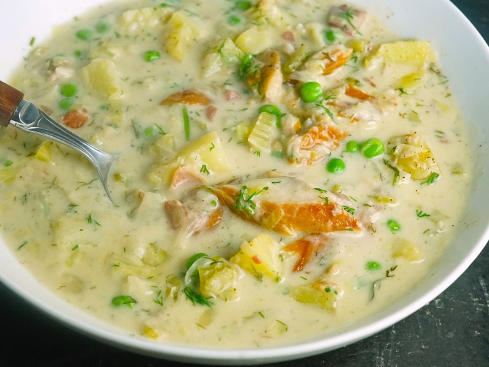 Smoked Mackerel Chowder