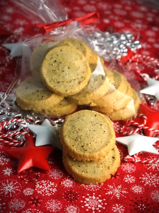 gift bag of Stilton Shortbread Biscuits