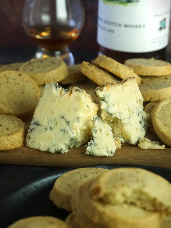 Stilton Shortbread Biscuits