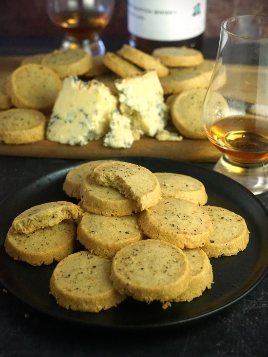 Stilton Shortbread Biscuits