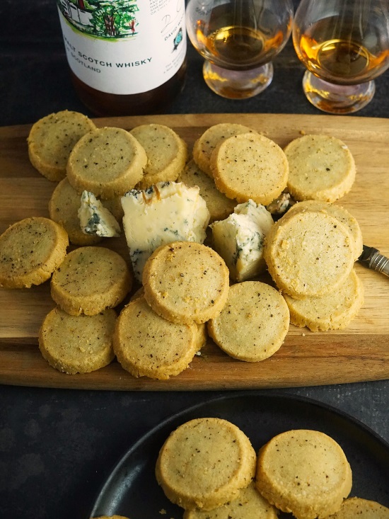 Stilton Shortbread Biscuits