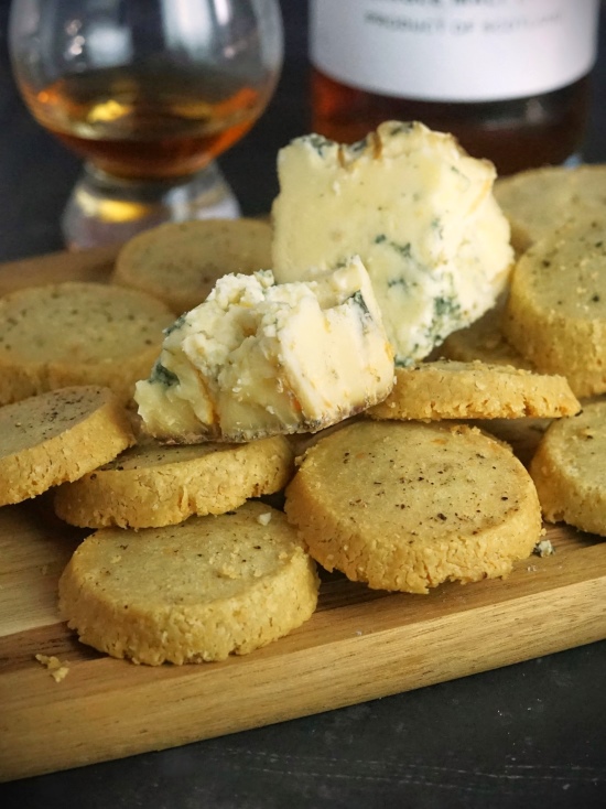 Stilton Shortbread Biscuits