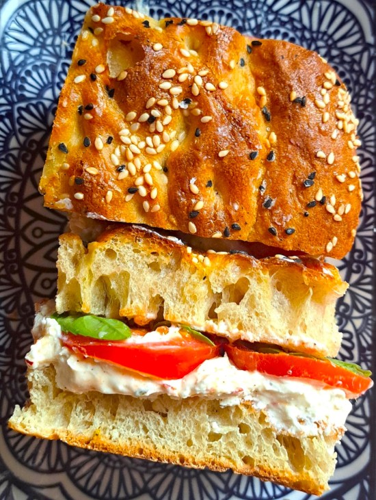 Ramazan Pidesi Turkish pide flatbread sandwich