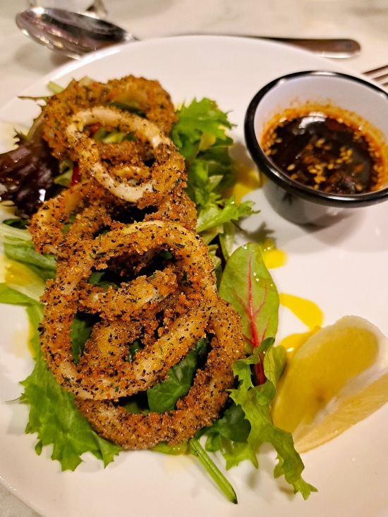 Salt and Pepper Squid at GoFish Seafood, Bar & Grill