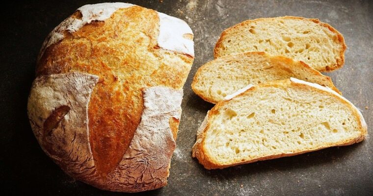 Crusty Potato Bread (no knead overnight recipe)