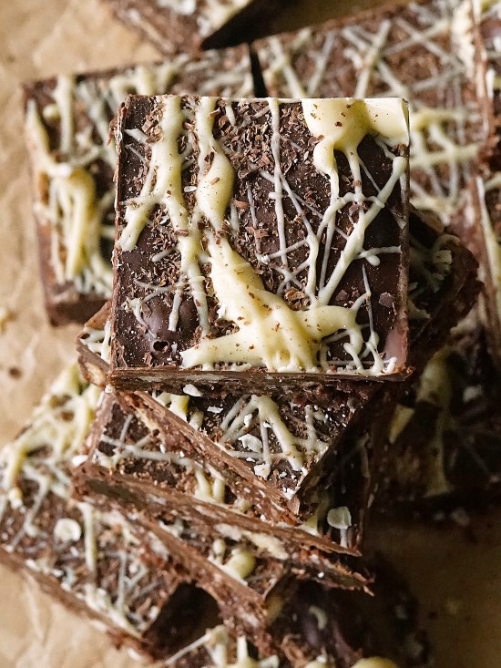 Triple Chocolate Tiffin
