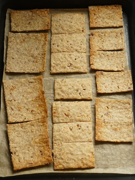 baking Easy Homemade Nut Crackers