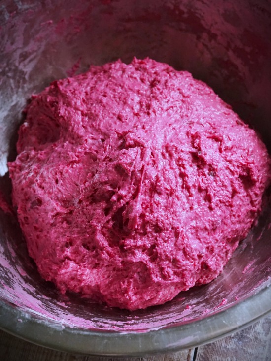 dough for Beetroot Bread