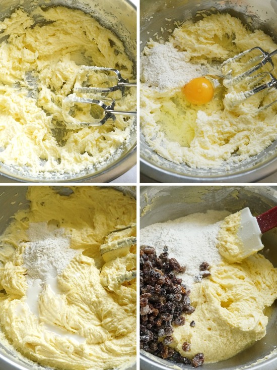 making the batter for Country Slices