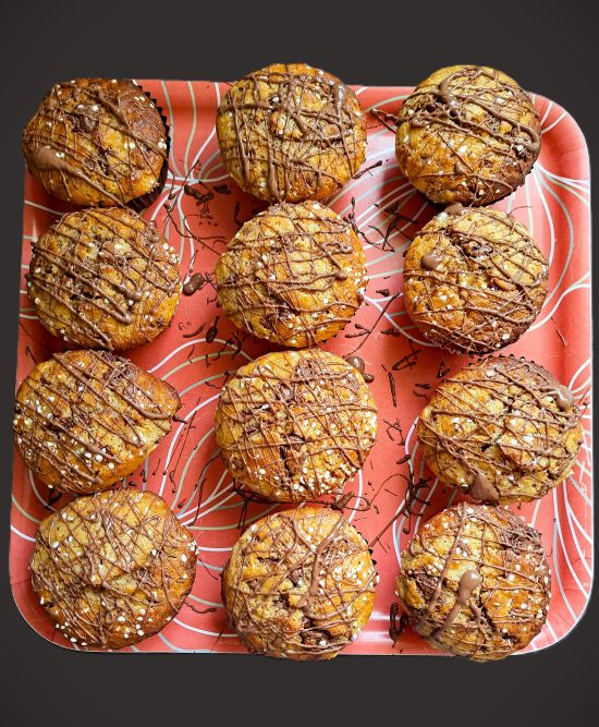 Banana & Chocolate Muffins