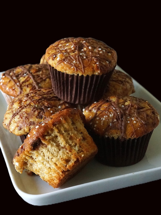 Banana & Chocolate Muffins