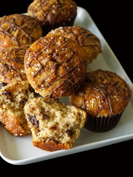 Banana & Chocolate Muffins