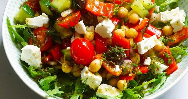 Mediterranean Chickpea Salad