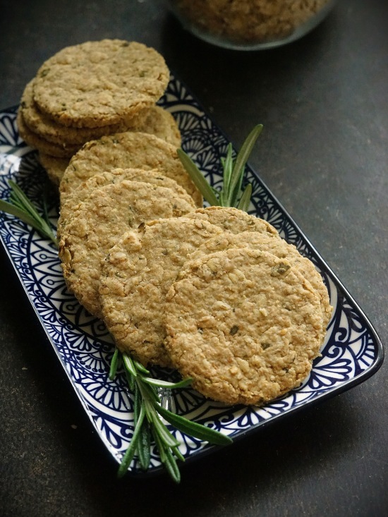 Rosemary Scottish Oatcakes