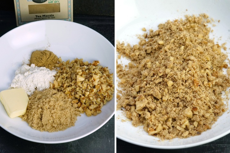 topping for Chai Masala Loaf Cake