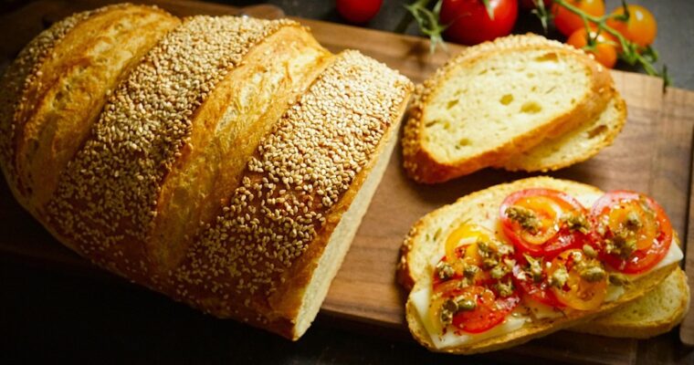 Sicilian Semolina Bread (pane di semola rimacinata)