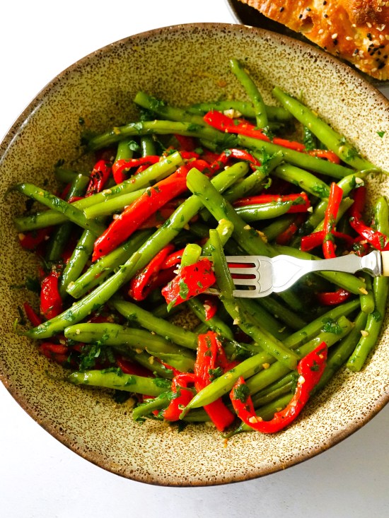 Green Bean and Roasted Pepper Salad