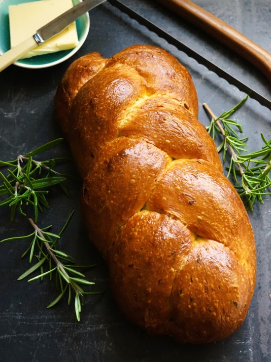 Braided Herb Bread or Plaited Herb Bread