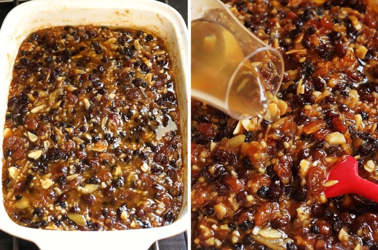 making Ginger Christmas Mincemeat