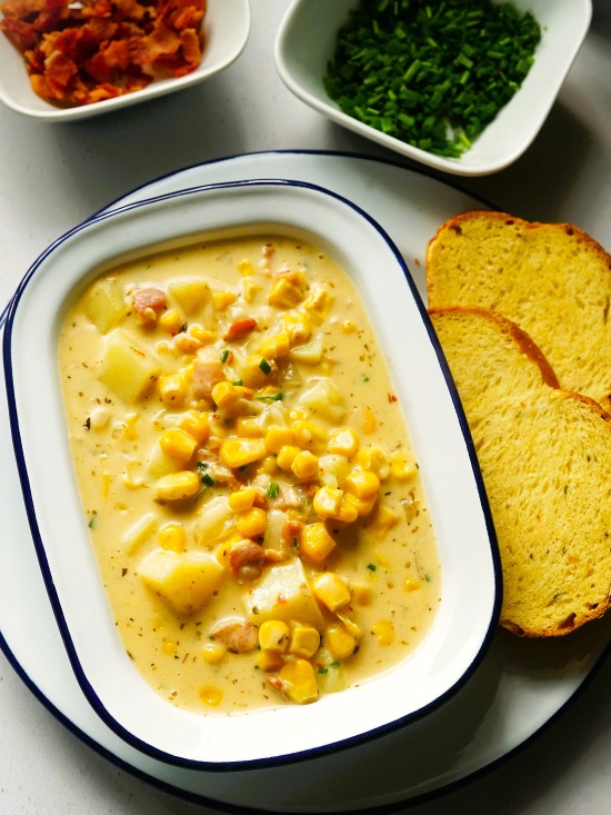 Sweetcorn and Bacon Chowder