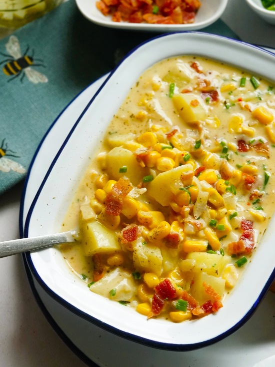 Sweetcorn and Bacon Chowder