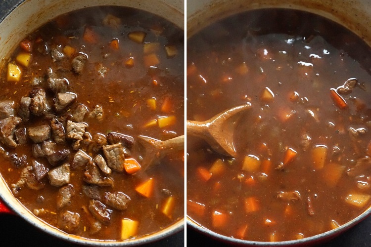 how to make Beef and Vegetable Soup steps 9 - 10