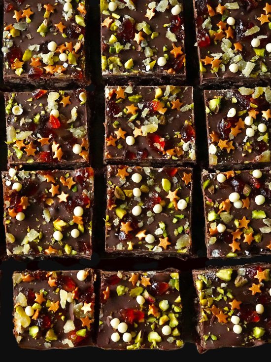 Christmas Chocolate Tiffin