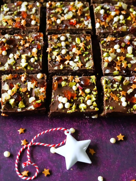 Christmas Chocolate Tiffin