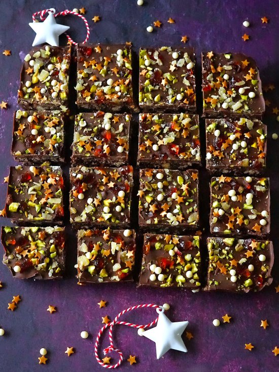 Christmas Chocolate Tiffin