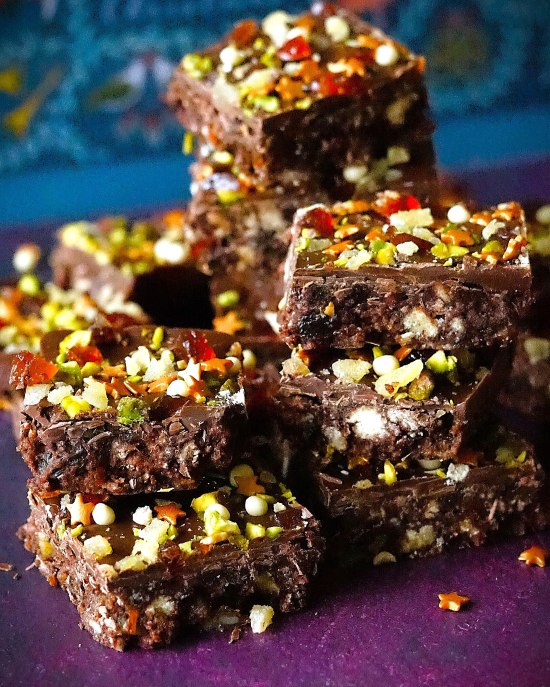 Christmas Chocolate Tiffin